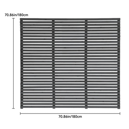 Garden Privacy Wood Fence