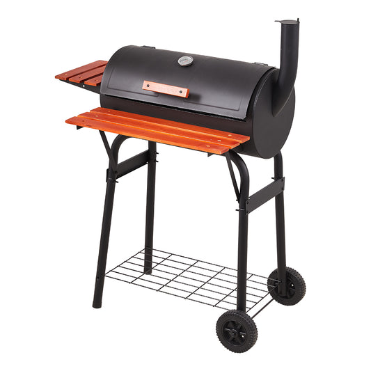 Portable Barrel Charcoal BBQ Grill
