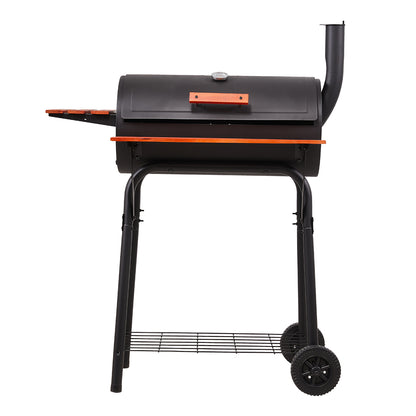 Portable Barrel Charcoal BBQ Grill