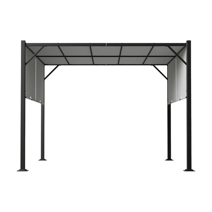 Outdoor Pergola with Retractable Canopy