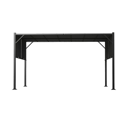 Garden Retractable Pergola with Canopy
