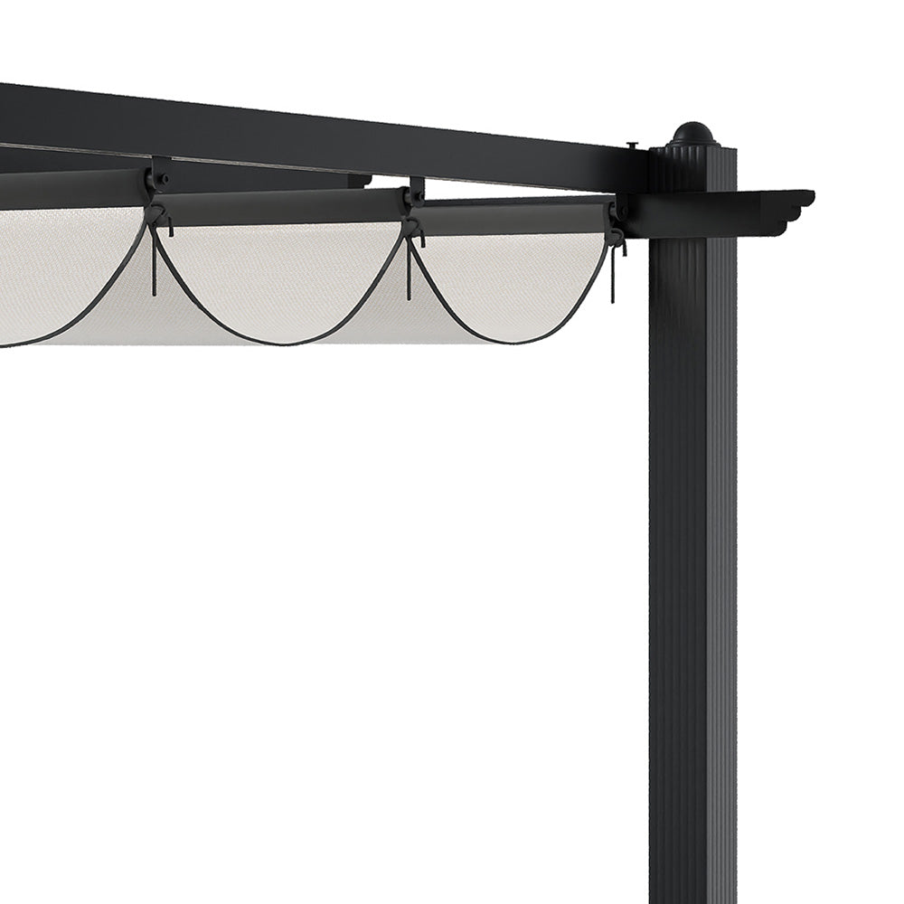 Retractable Roof Aluminium Pergola