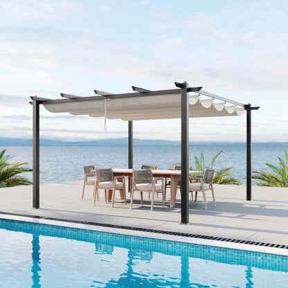 Adjustable Roof Aluminum Pergola