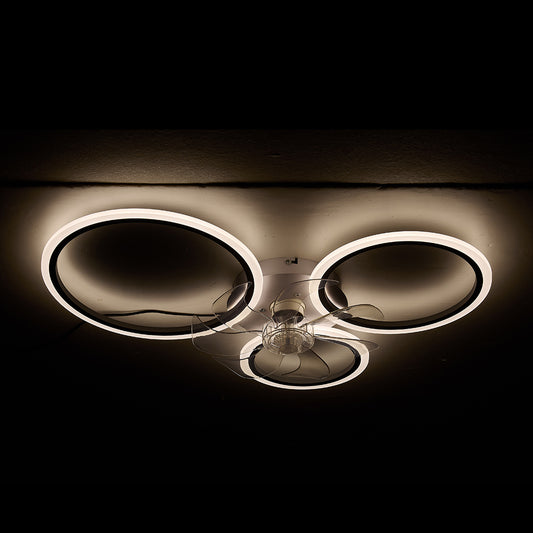 Modern Ceiling Fan & LED Lighting Fixture
