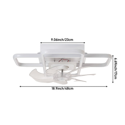 Stylish LED Ceiling Fan Light for Modern Homes