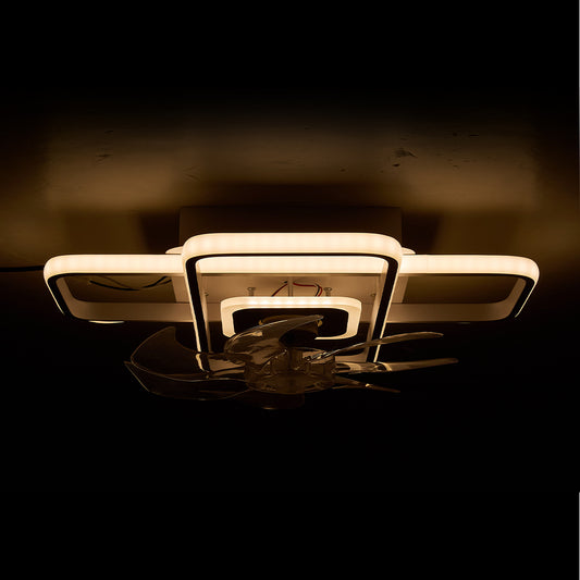 Stylish LED Ceiling Fan Light for Modern Homes