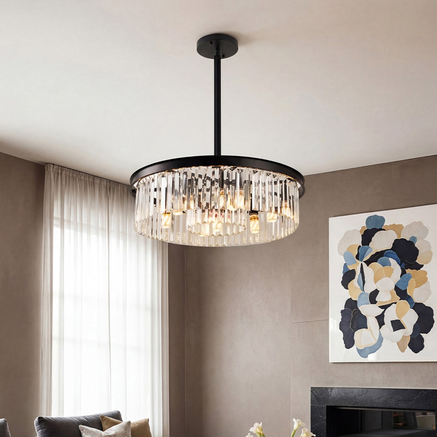 6-Light E14 Modern Pendant Light