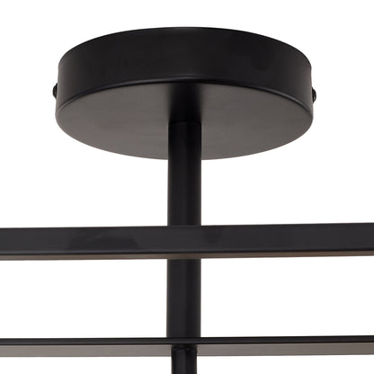 Industrial Semi-Flush Mount Ceiling Light
