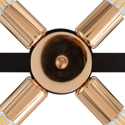 Industrial Semi-Flush Mount Ceiling Light