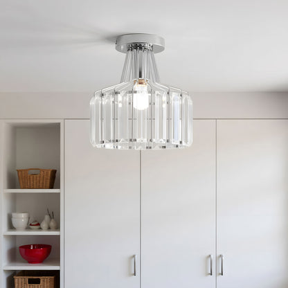 E27 Modern Crystal Ceiling Light