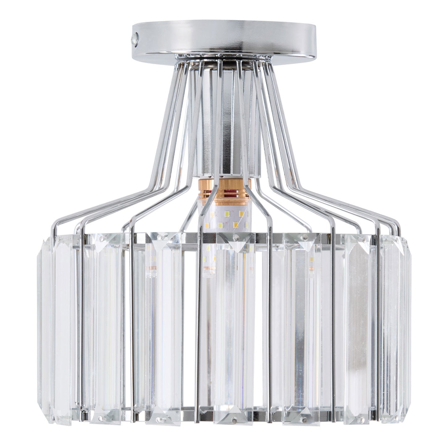 E27 Modern Crystal Ceiling Light