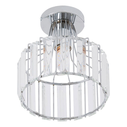 E27 Modern Crystal Ceiling Light