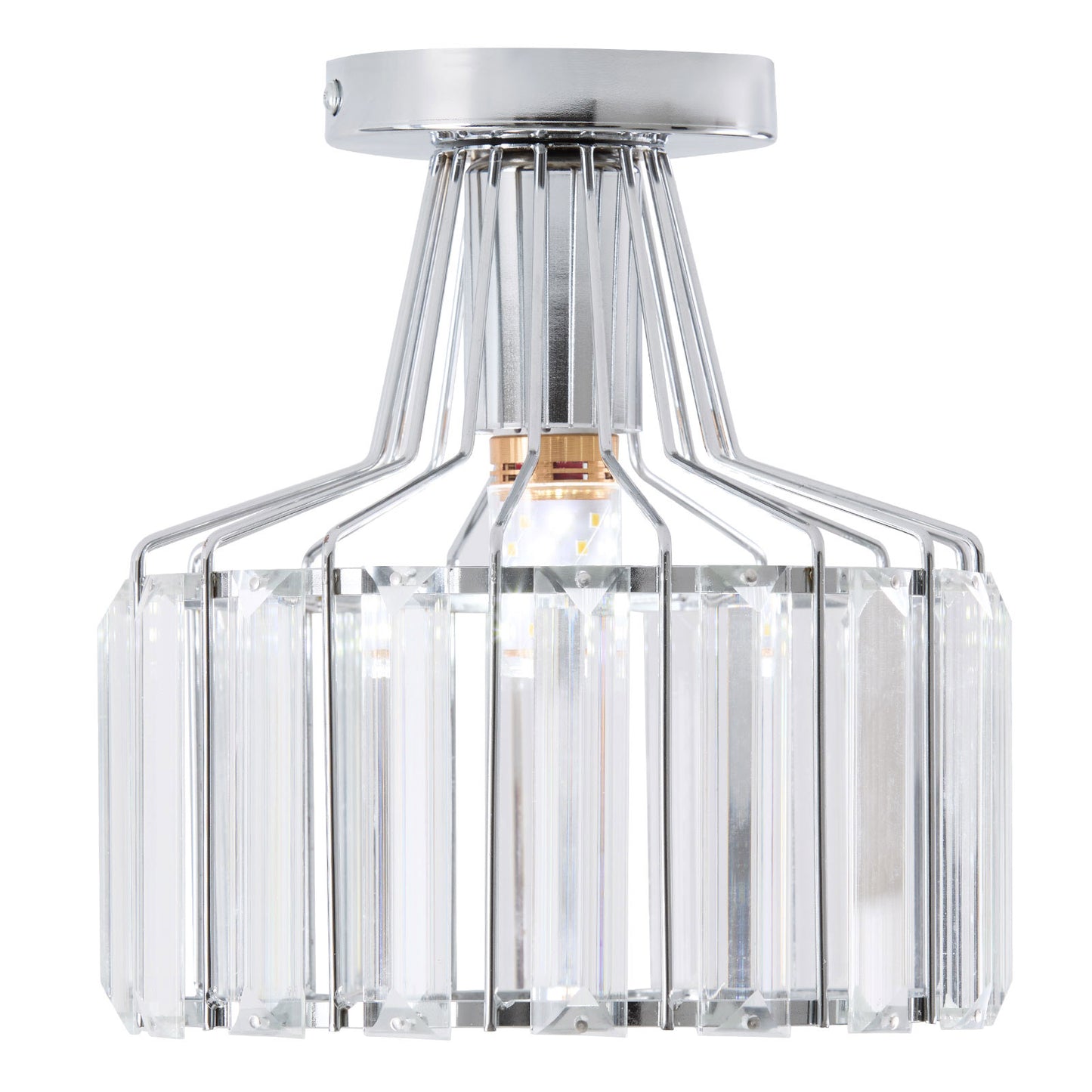 E27 Modern Crystal Ceiling Light