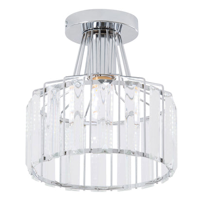 E27 Modern Crystal Ceiling Light