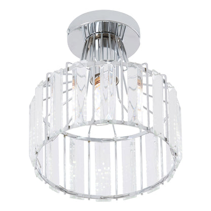 E27 Modern Crystal Ceiling Light