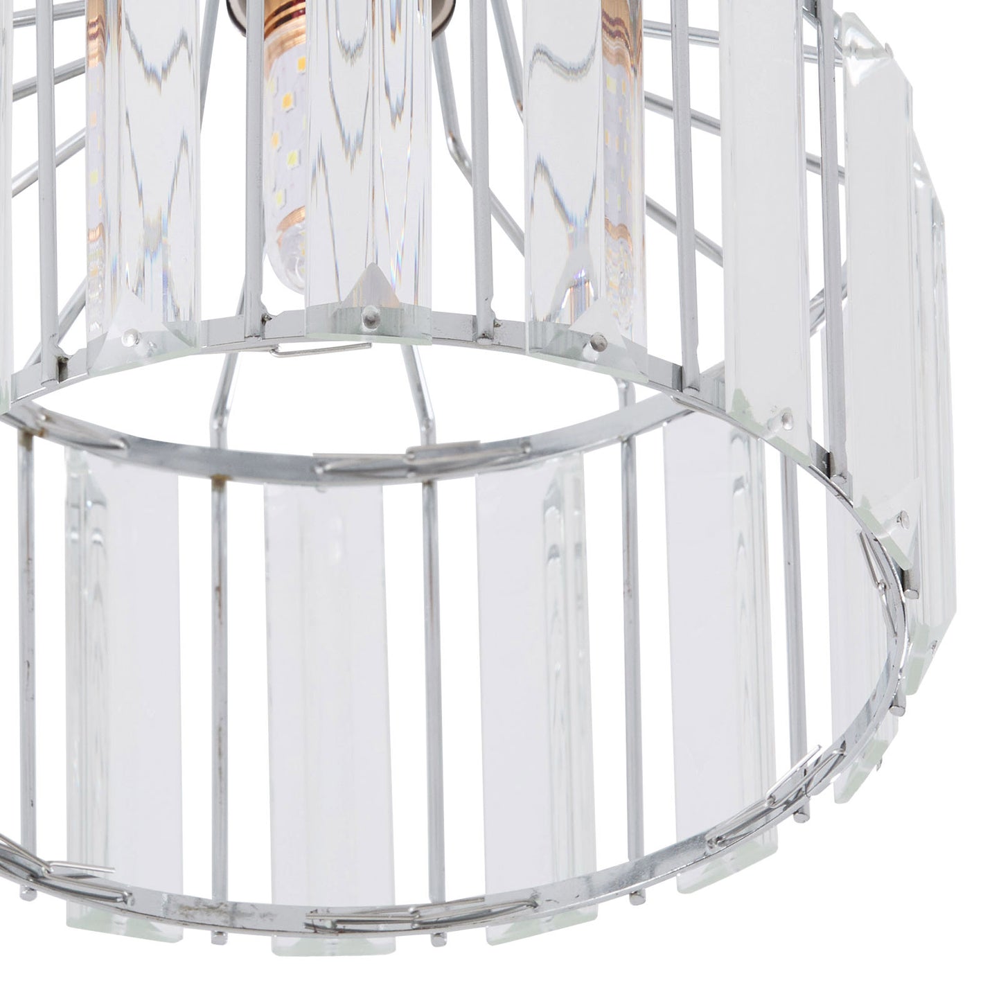 E27 Modern Crystal Ceiling Light
