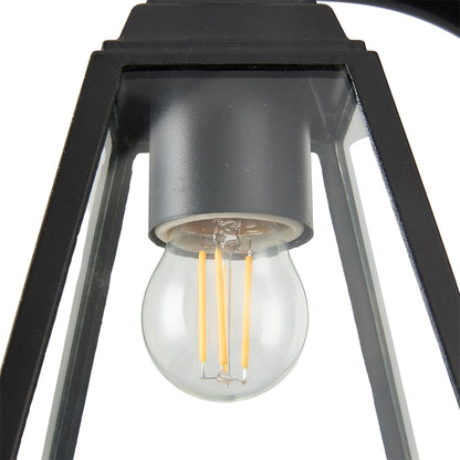 Black IP65 Weatherproof Outdoor Wall Light