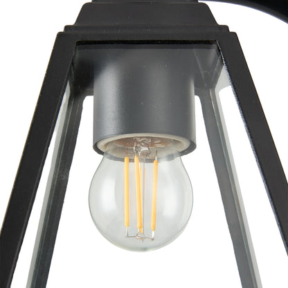 Black IP65 Weatherproof Outdoor Wall Light
