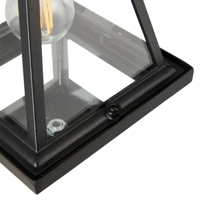 Black IP65 Weatherproof Outdoor Wall Light