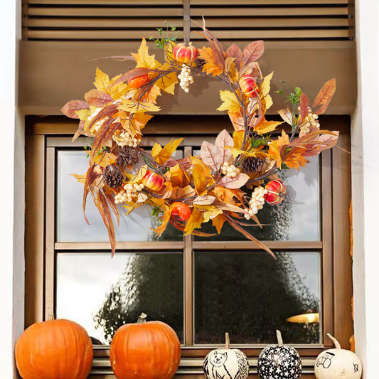 Halloween Pumpkin Artificial Garland Decoration