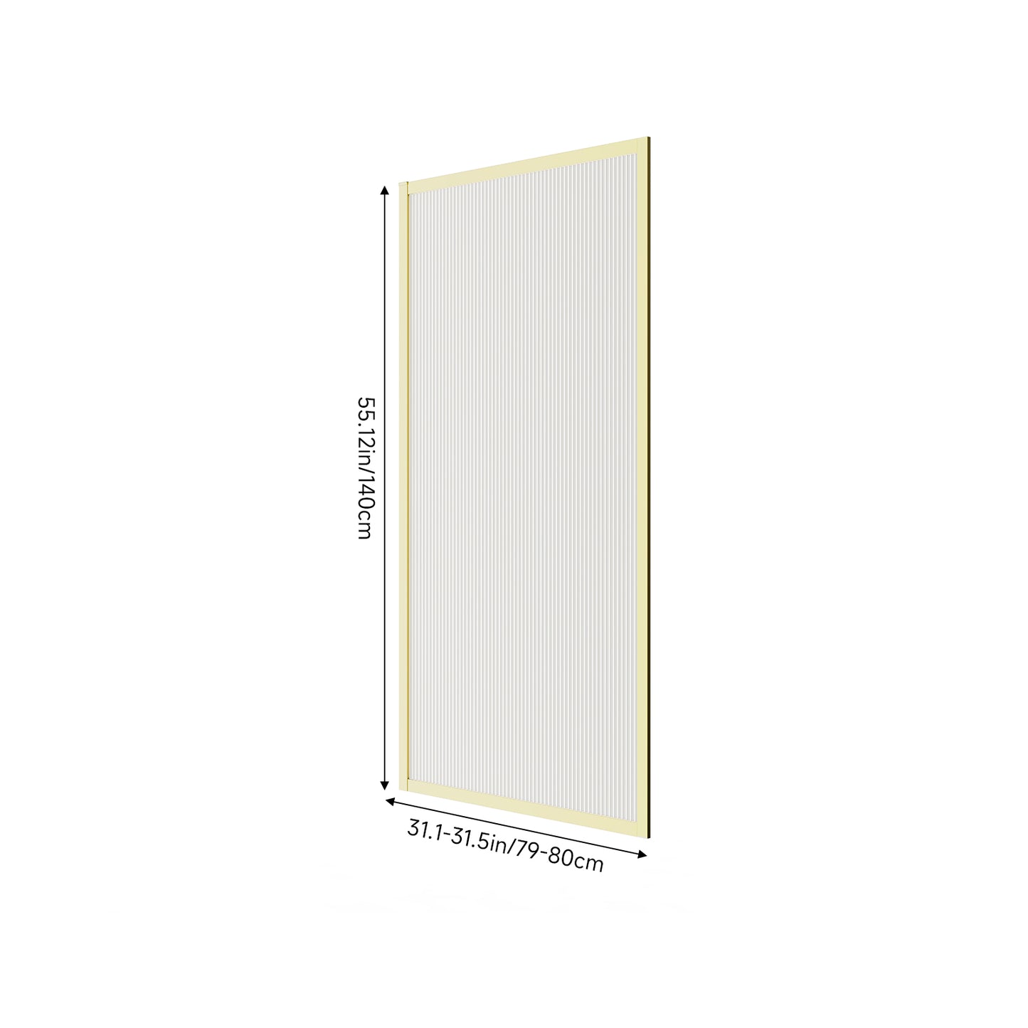 Fixed Framed Over Bath Shower Screen