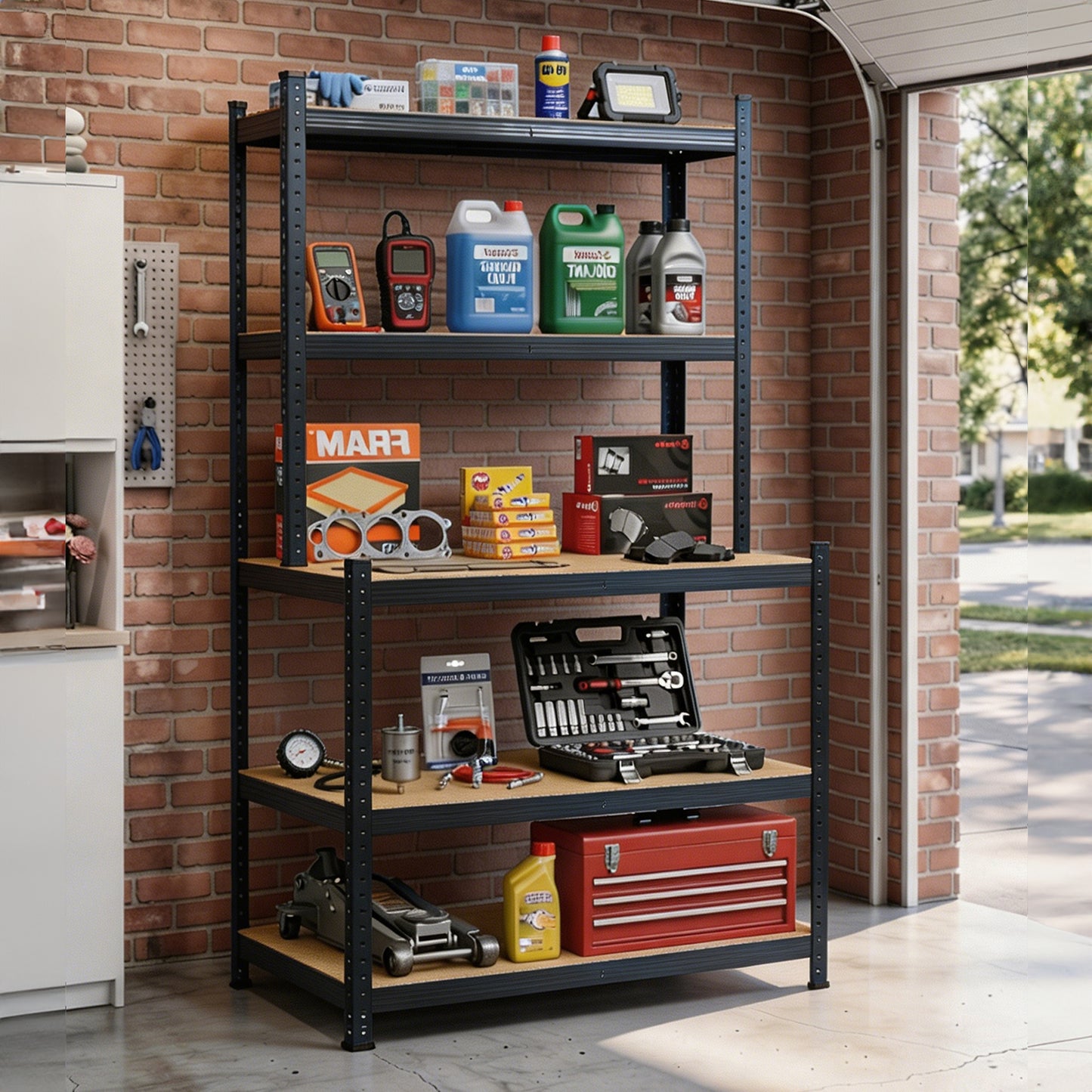 5-Tier Storage Shelf Organizer