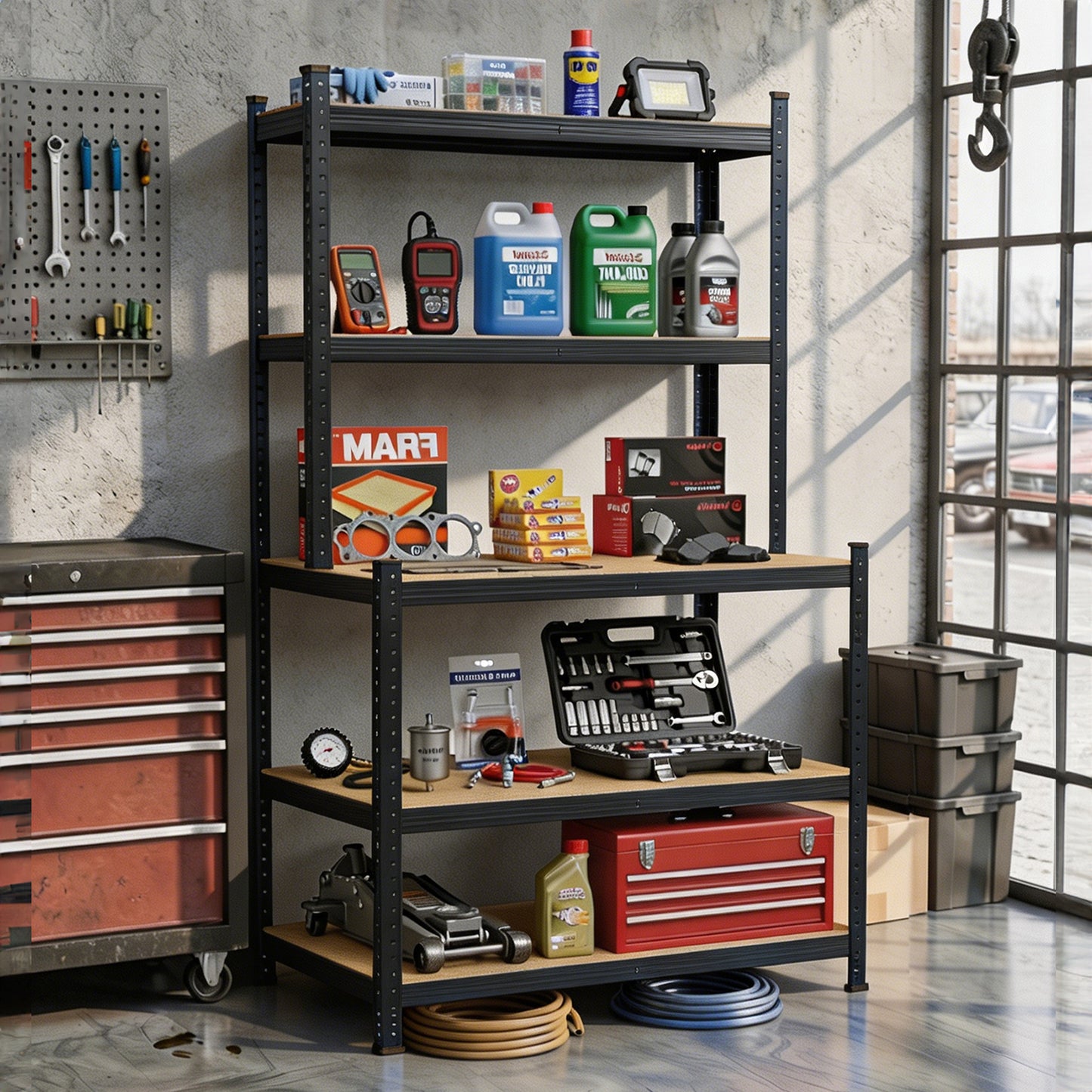 5-Tier Storage Shelf Organizer