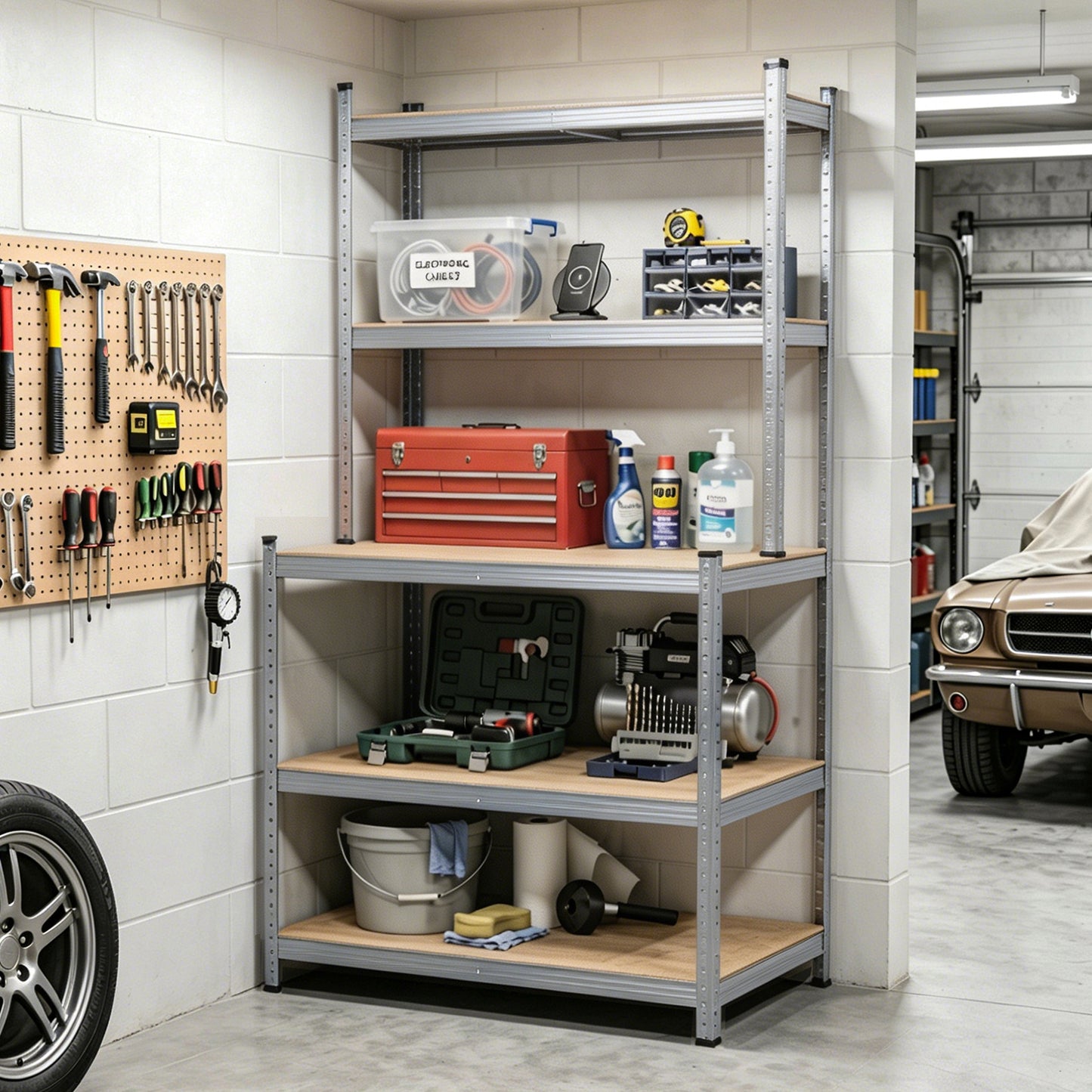 5-Tier Storage Shelf Organizer