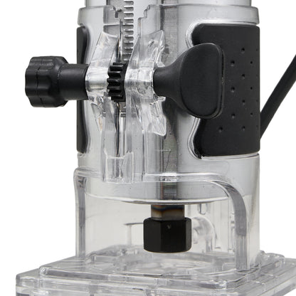 800W 6-Speed Electric Wood Router with Router Bits Set