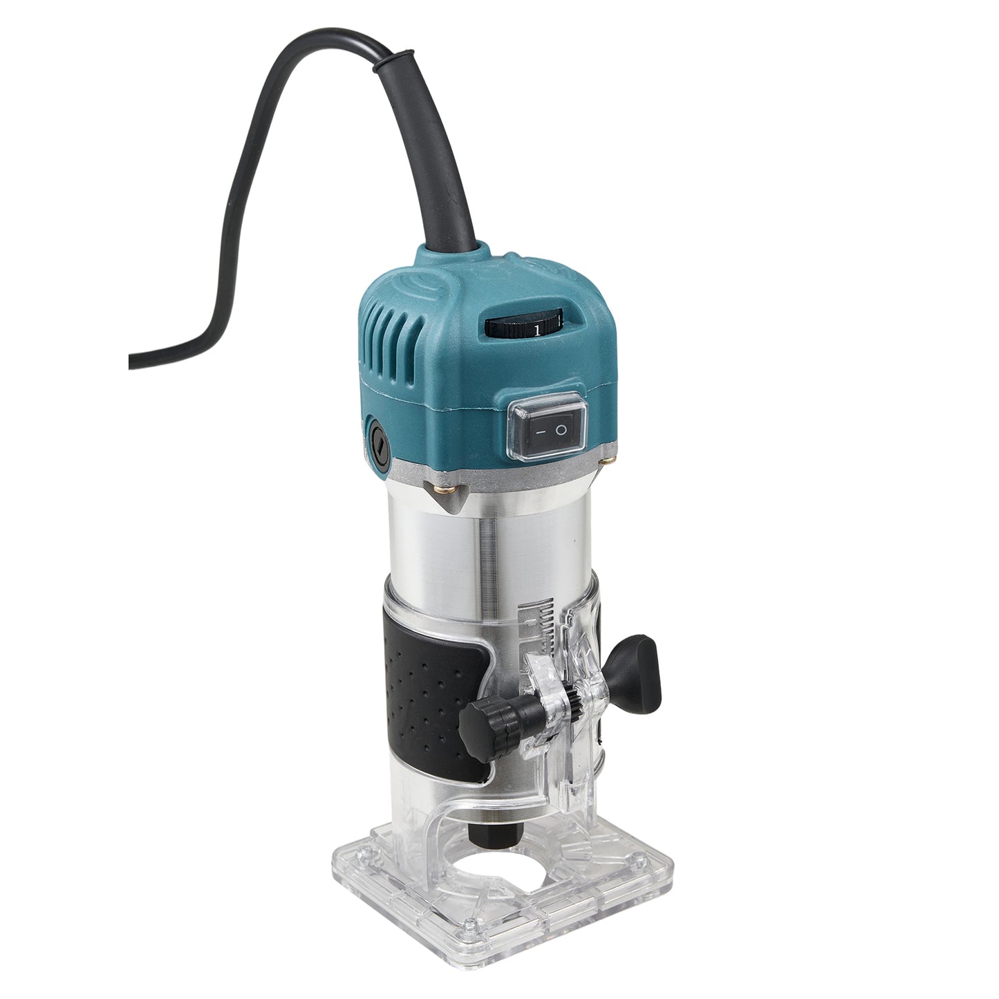 800W 6-Speed Electric Wood Router with Router Bits Set