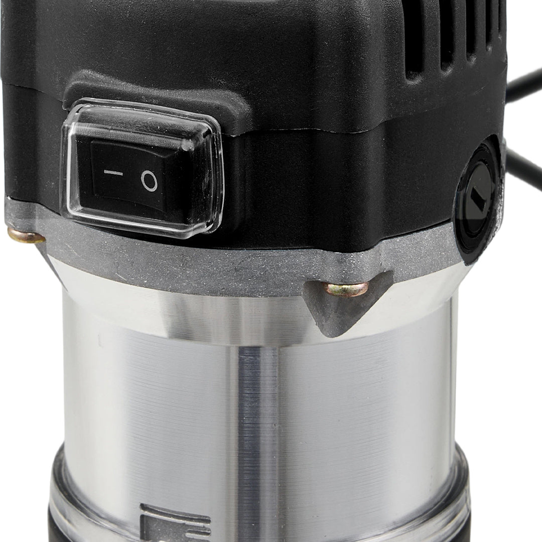 800W 6-Speed Electric Wood Router with Router Bits Set
