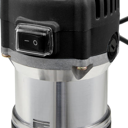 800W 6-Speed Electric Wood Router with Router Bits Set