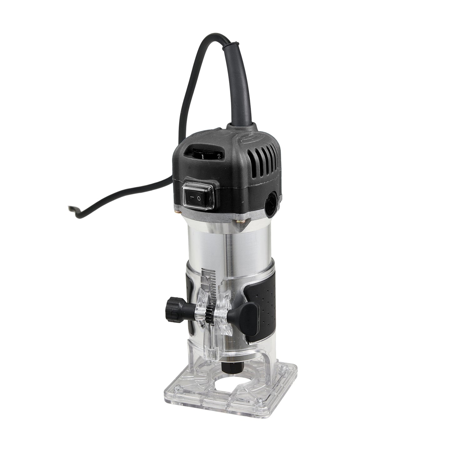 800W 6-Speed Electric Wood Router with Router Bits Set