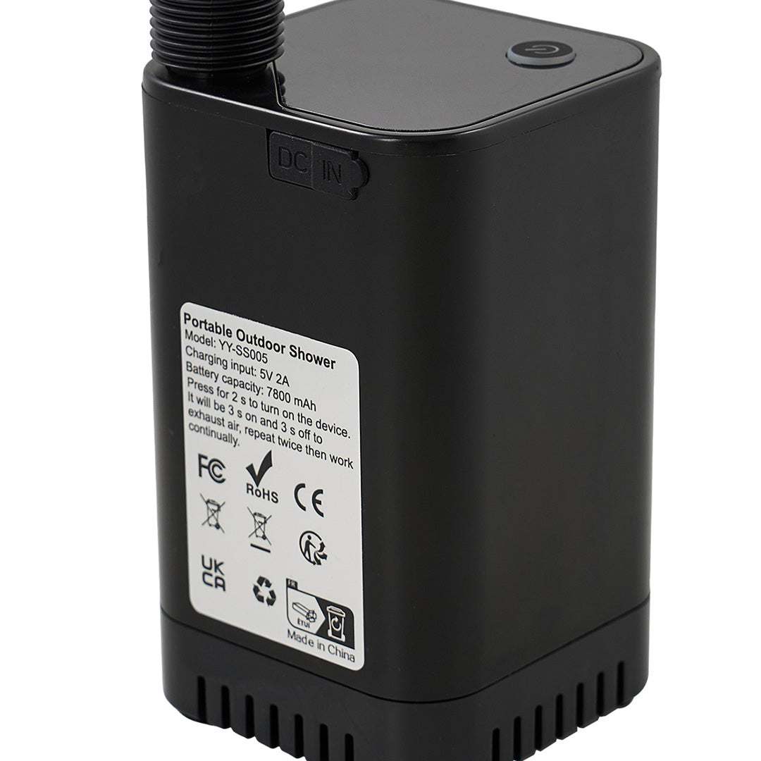 Rechargeable Shower Pump With LED Display