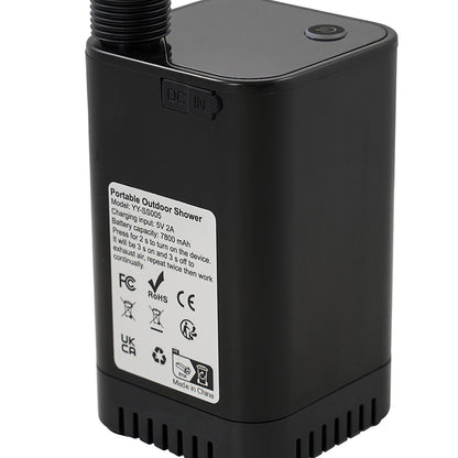 Rechargeable Shower Pump With LED Display