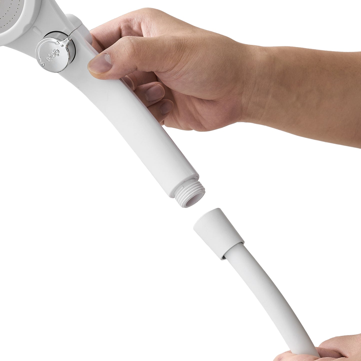 Rechargeable Shower Pump With LED Display