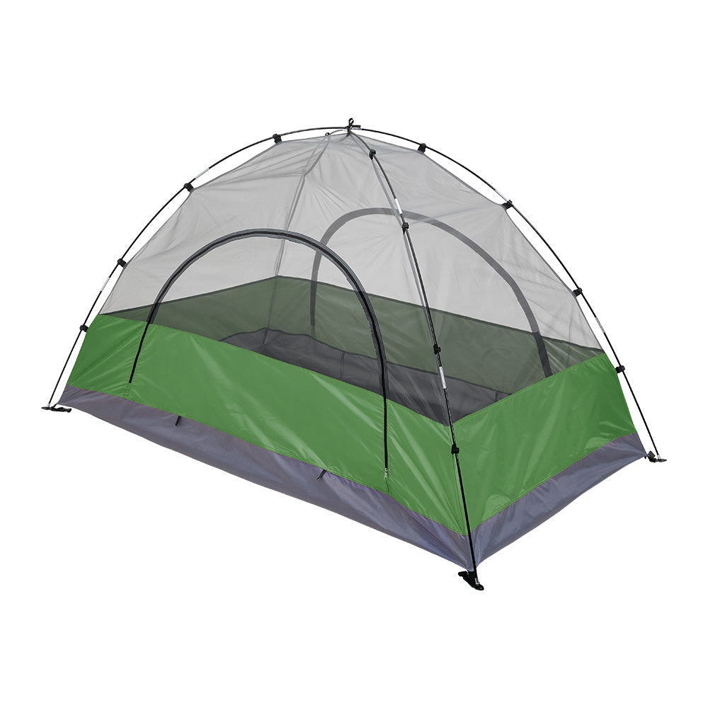 Portable Camping Tent with Detachable Top Cover for 1 Person