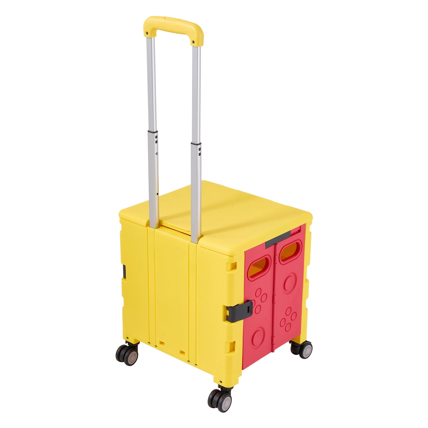 Folding 32L Shopping Trolley Cart with Wheels