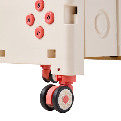 Folding 32L Shopping Trolley Cart with Wheels