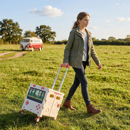 Folding 32L Shopping Trolley Cart with Wheels
