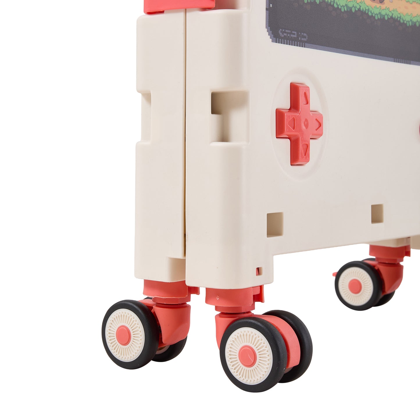 Folding 32L Shopping Trolley Cart with Wheels