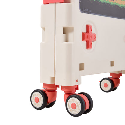 Folding 32L Shopping Trolley Cart with Wheels