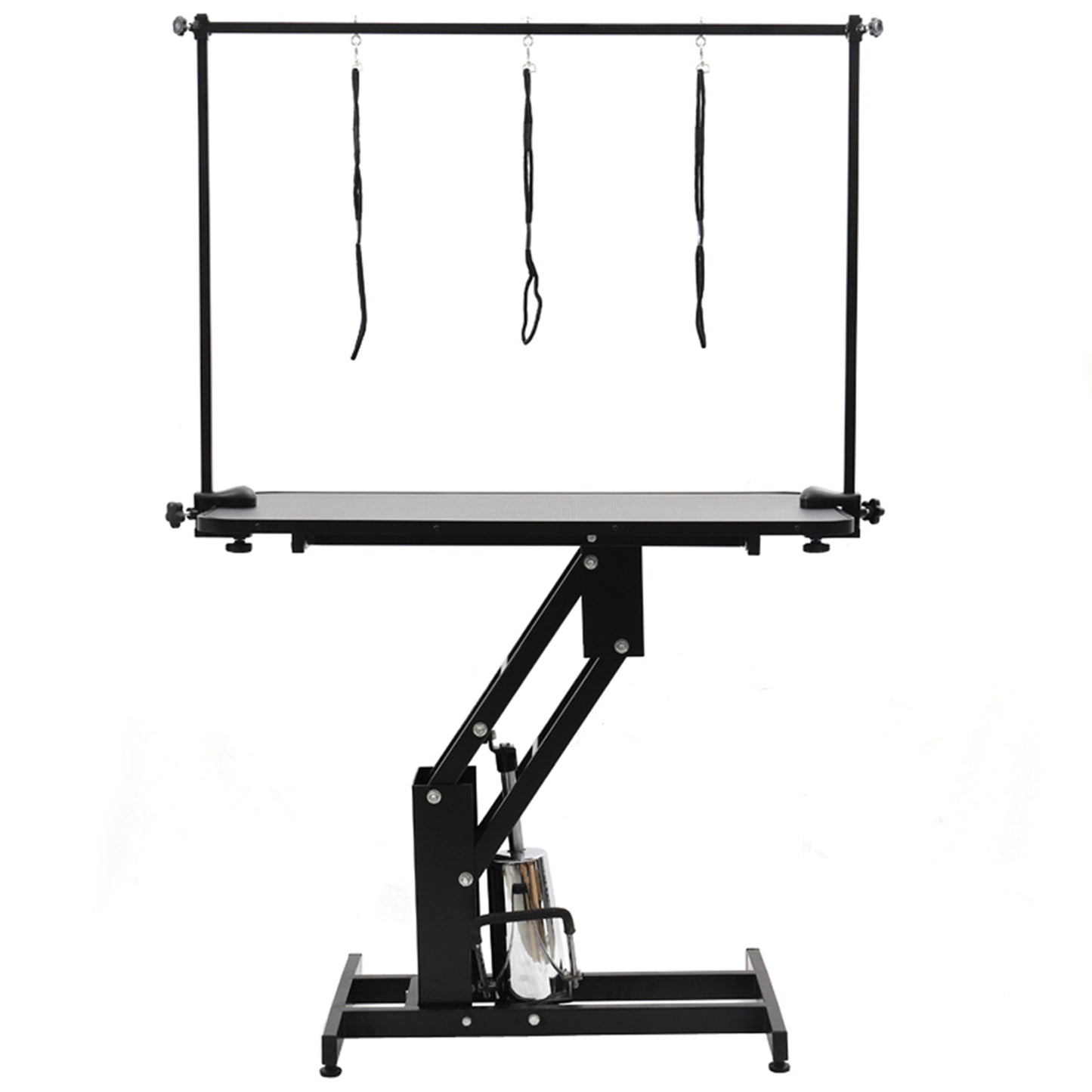Large Hydraulic Lift Non-slip Pet Trimming Table with Nooses