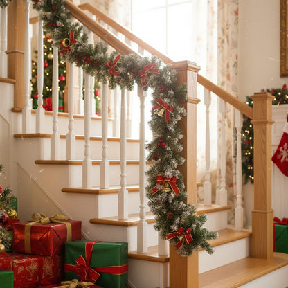 Spruced Artificial Lighted Christmas Garland Holiday Decoration