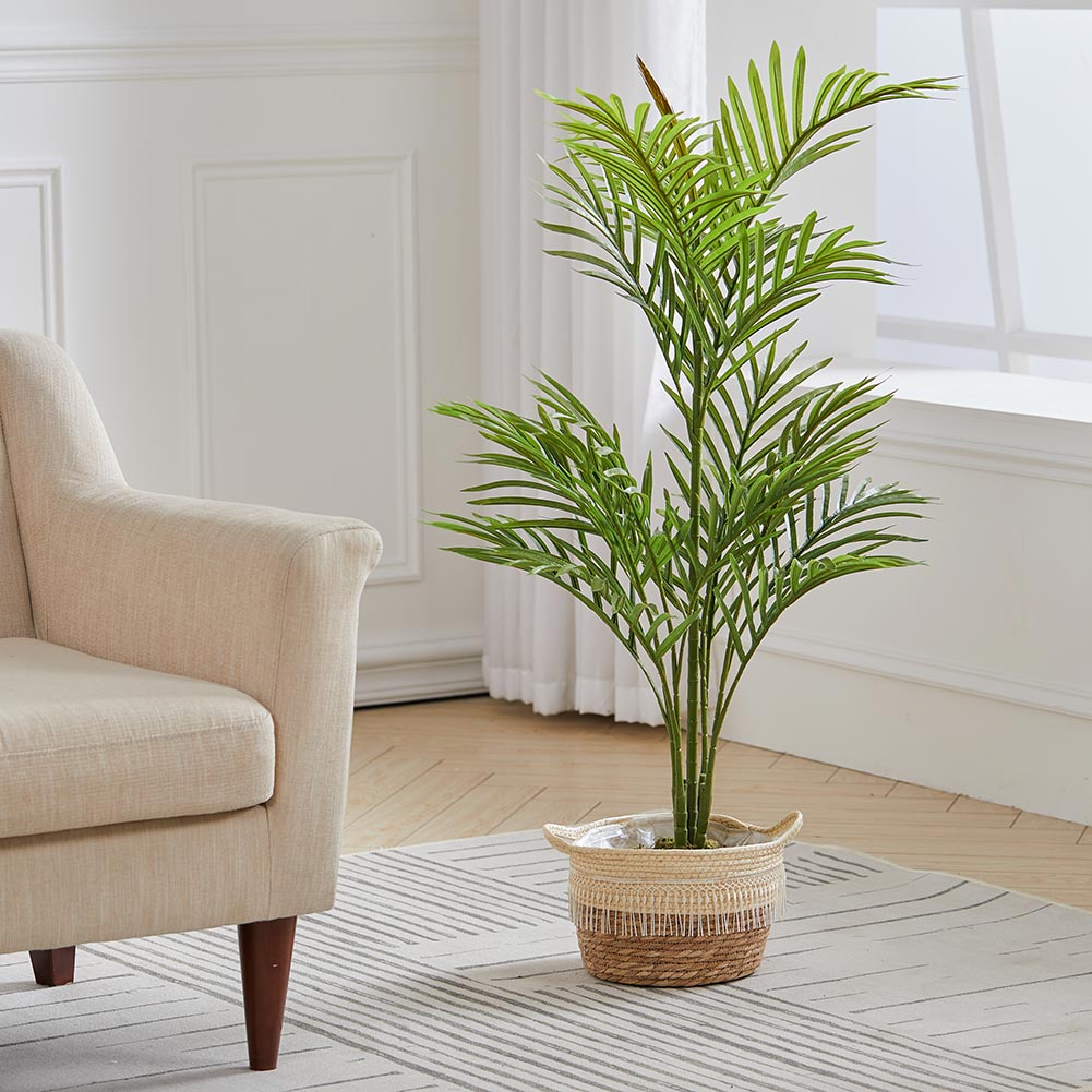 Artificial Potted Palm Tree for Home Decoration