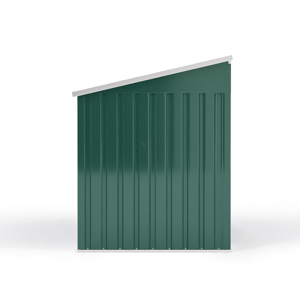 176CM Wide Metal Lockable Garden Wheelie Bin Storage Shed