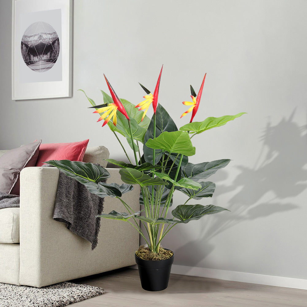 75cm Artificial Potted Bird of Paradise Palm Tree