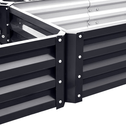 5 Compartments U-shaped Raised Garden Bed