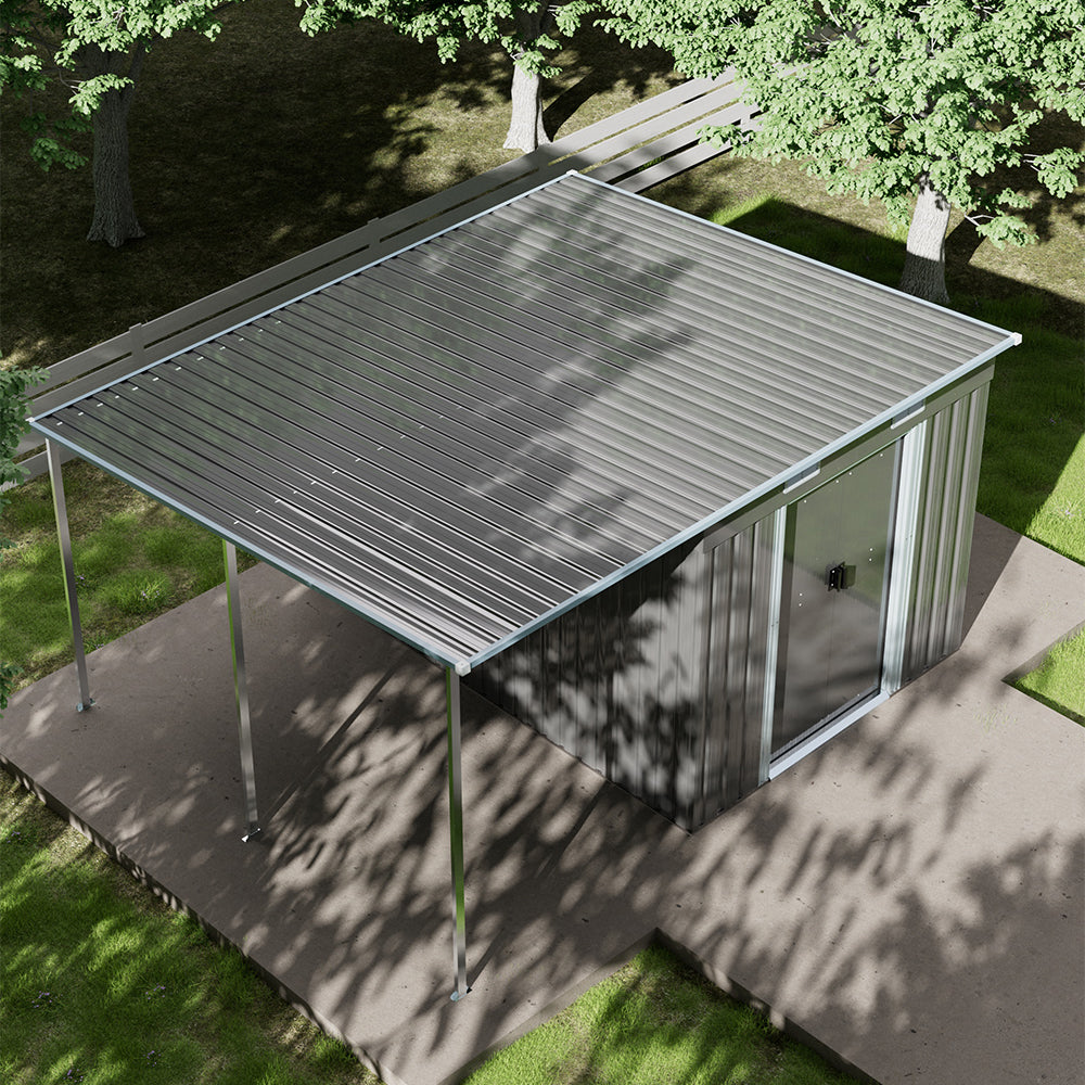 8 x 6FT Outdoor Plastic Storage Shed