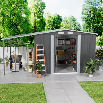 Outdoor Metal Storage Shed